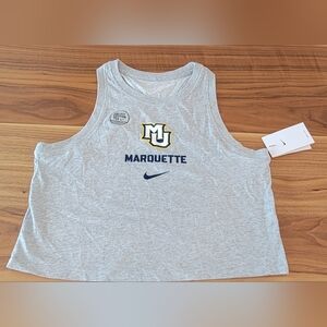 Gray Marquette Nike Tank Top